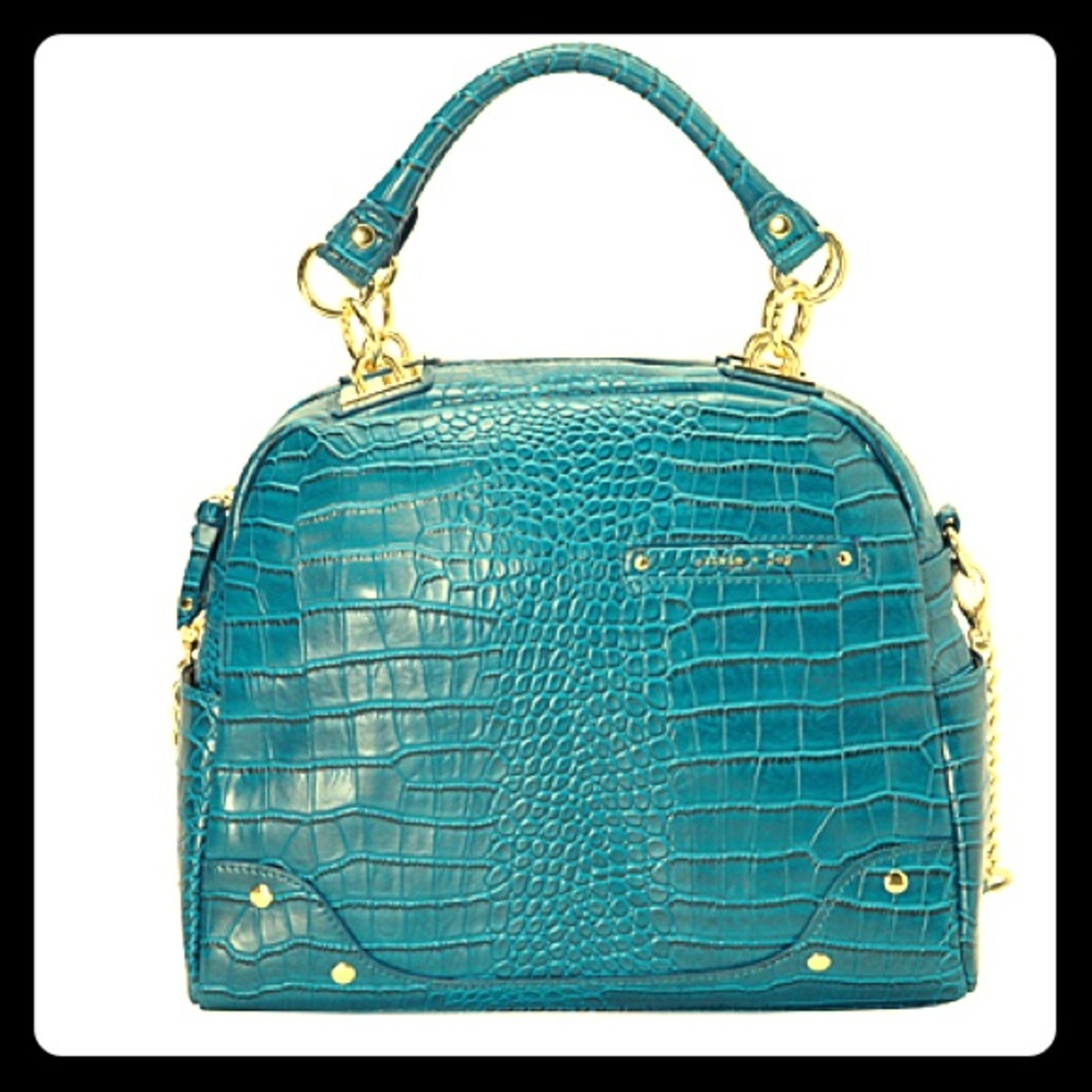 Olivia + Joy Dynamo Croco Handbag